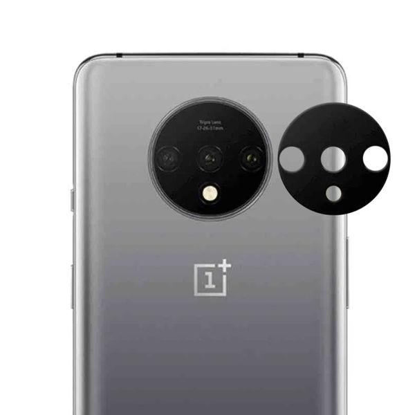 Гнучке ультратонке скло Epic на камеру для OnePlus 7T Чорний (115346) 115346 фото