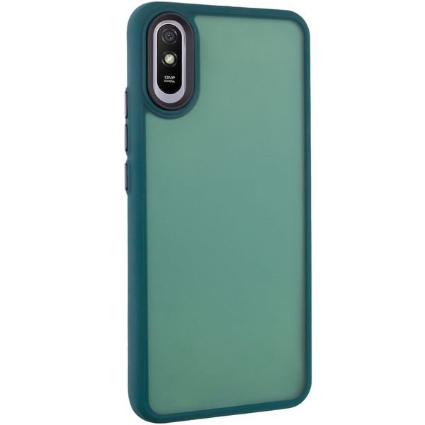 Чохол TPU+PC Lyon Frosted для Xiaomi Redmi 9A Green (265595) 265595 фото