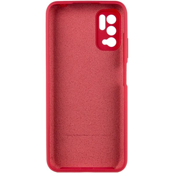 Чохол Silicone Cover Full Camera (AA) для Xiaomi Redmi Note 10 5G Червоний / Rose Red (187993) 187993 фото