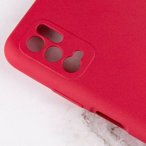 Чохол Silicone Cover Full Camera (AA) для Xiaomi Redmi Note 10 5G Червоний / Rose Red (187993) 187993 фото