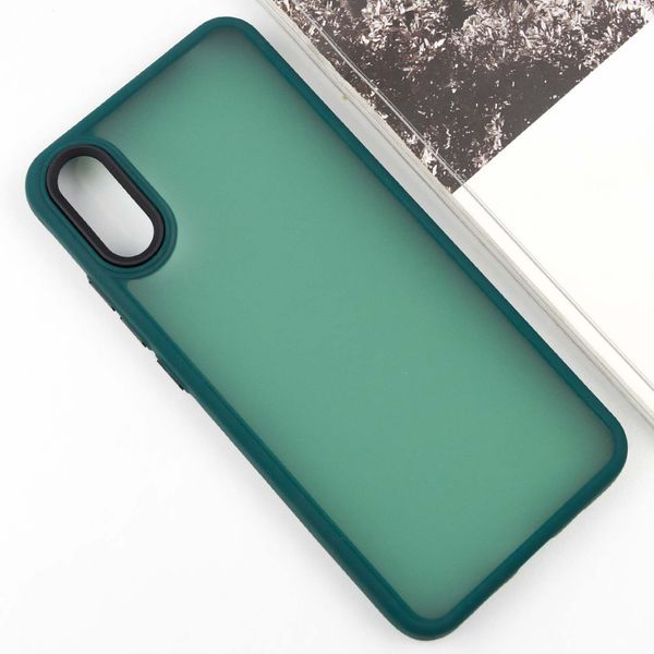 Чохол TPU+PC Lyon Frosted для Xiaomi Redmi 9A Green (265595) 265595 фото