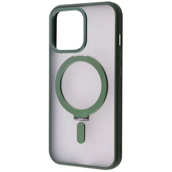 TPU+PC чохол WAVE Attraction case with Magnetic Safe для Apple iPhone 12 Pro Green (264862) 264862 фото