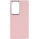 TPU чохол Bonbon Metal Style для для Samsung Galaxy S24 Ultra Рожевий / Light pink (269941) 269941 фото 2