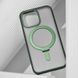 TPU+PC чохол WAVE Attraction case with Magnetic Safe для Apple iPhone 12 Pro Green (264862) 264862 фото 2