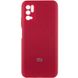 Чохол Silicone Cover Full Camera (AA) для Xiaomi Redmi Note 10 5G Червоний / Rose Red (187993) 187993 фото 1