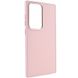 TPU чохол Bonbon Metal Style для для Samsung Galaxy S24 Ultra Рожевий / Light pink (269941) 269941 фото 1