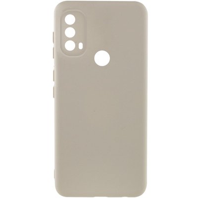 Чохол Silicone Cover Lakshmi Full Camera (A) для Motorola Moto E40 Пісочний / Sand (272147) 272147 фото