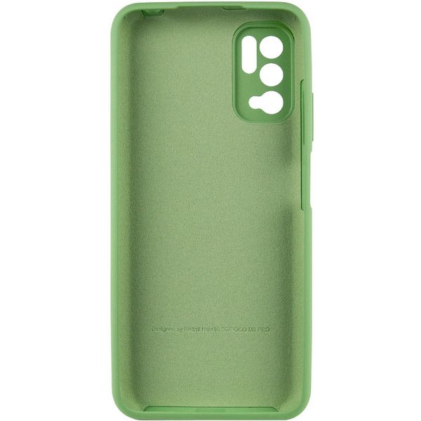 Чохол Silicone Cover Full Camera (AA) для Xiaomi Redmi Note 10 5G М'ятний / Mint (187994) 187994 фото