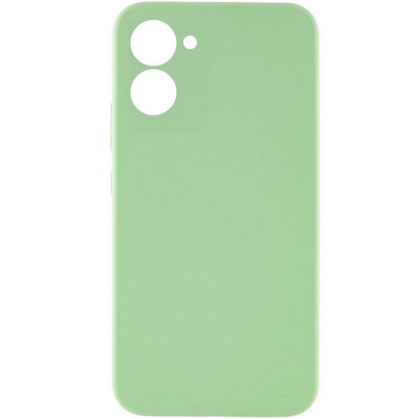 Чохол Silicone Cover Lakshmi Full Camera (AAA) для Realme C33 М'ятний / Mint (263804) 263804 фото