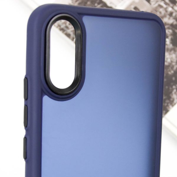 Чохол TPU+PC Lyon Frosted для Xiaomi Redmi 9A Navy Blue (265596) 265596 фото