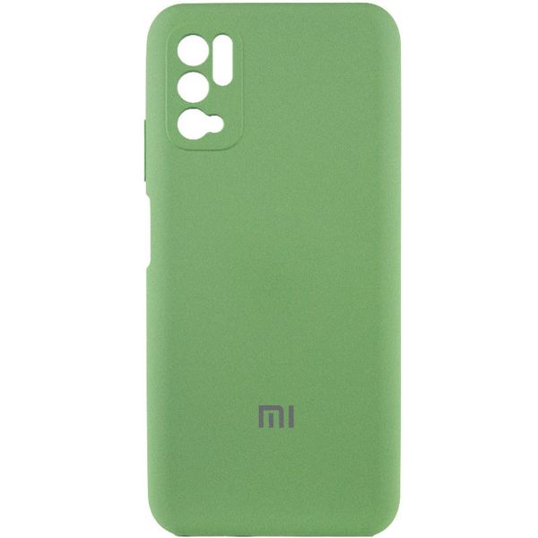 Чохол Silicone Cover Full Camera (AA) для Xiaomi Redmi Note 10 5G М'ятний / Mint (187994) 187994 фото