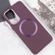 TPU чохол Bonbon Metal Style with MagSafe для OnePlus 9 Бордовий / Plum (258523) 258523 фото 5