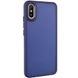 Чохол TPU+PC Lyon Frosted для Xiaomi Redmi 9A Navy Blue (265596) 265596 фото 1