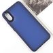 Чохол TPU+PC Lyon Frosted для Xiaomi Redmi 9A Navy Blue (265596) 265596 фото 2