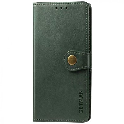 Шкіряний чохол книжка GETMAN Gallant (PU) для Samsung Galaxy S23 FE Зелений (268091) 268091 фото