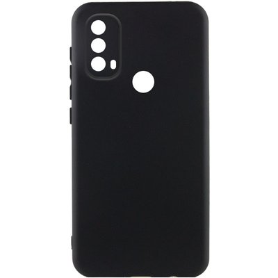 Чохол Silicone Cover Lakshmi Full Camera (A) для Motorola Moto E40 Чорний / Black (272156) 272156 фото