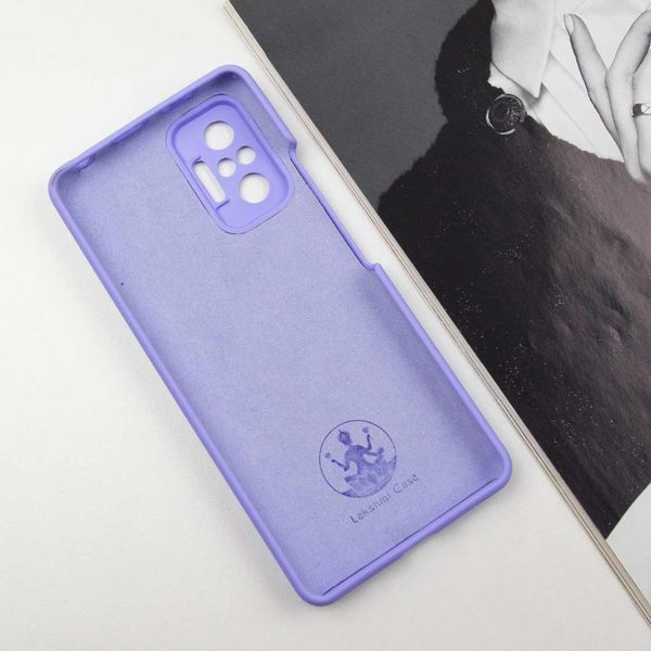 Чохол Silicone Cover Lakshmi Full Camera (AAA) для Xiaomi Redmi Note 11 Pro (Global) Бузковий / Dasheen (253017) 253017 фото