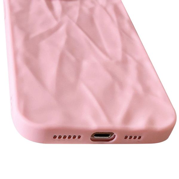 Чехол TPU Texture для Apple iPhone 11 Pro (5.8") Pink (283451) 283451 фото