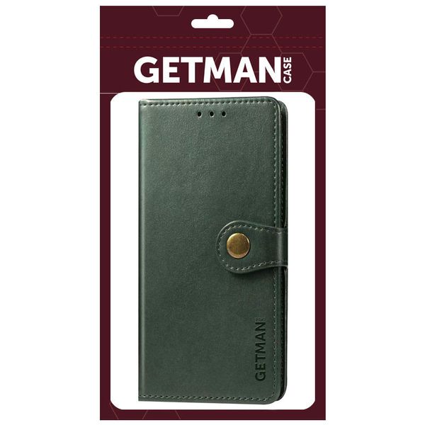 Шкіряний чохол книжка GETMAN Gallant (PU) для Samsung Galaxy S23 FE Зелений (268091) 268091 фото