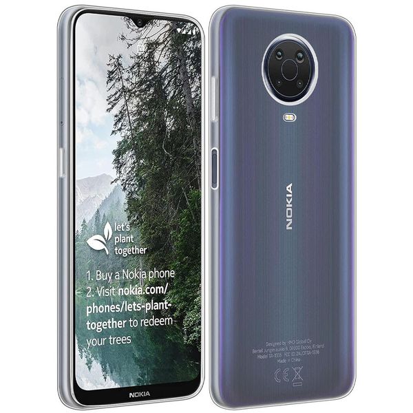 TPU чохол Epic Transparent 1,0mm для Nokia G20 / 6.3 Безбарвний (прозорий) (209948) 209948 фото