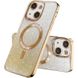 TPU чохол Delight case with MagSafe з захисними лінзами на камеру для Apple iPhone 13 mini (5.4") Золотий / Gold (261358) 261358 фото 1