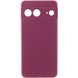 Чохол Silicone Cover Lakshmi Full Camera (AAA) для Google Pixel 7 Бордовий / Plum (263639) 263639 фото 1