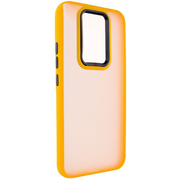 Чохол TPU+PC Lyon Frosted для Xiaomi Redmi Note 9 Orange (255109) 255109 фото