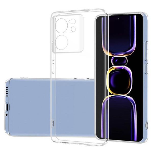 TPU чохол Epic Transparent 1,5mm Full Camera для Xiaomi 13T Безбарвний (прозорий) (261483) 261483 фото