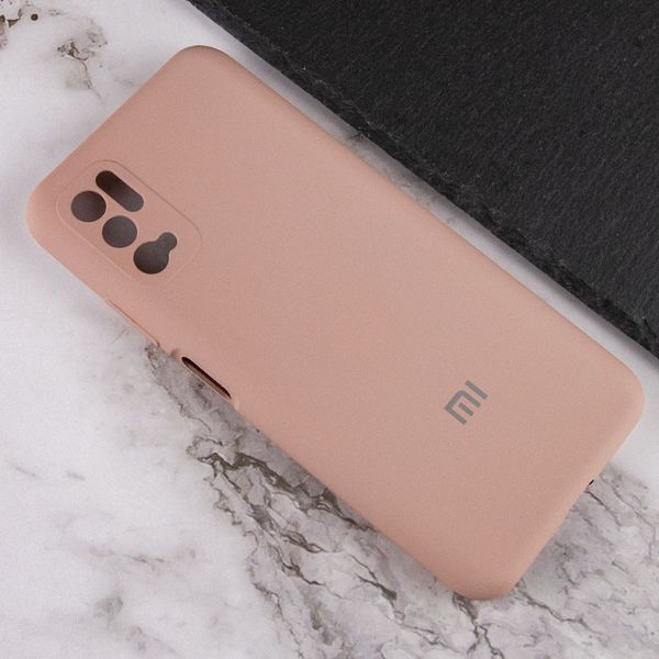 Чохол Silicone Cover Full Camera (AA) для Xiaomi Redmi Note 10 5G Рожевий / Pink Sand (188002) 188002 фото