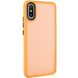 Чохол TPU+PC Lyon Frosted для Xiaomi Redmi 9A Orange (265597) 265597 фото 1