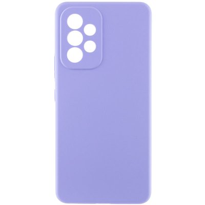 Чохол Silicone Cover Lakshmi Full Camera (AAA) для Samsung Galaxy A33 5G Бузковий / Dasheen (253077) 253077 фото