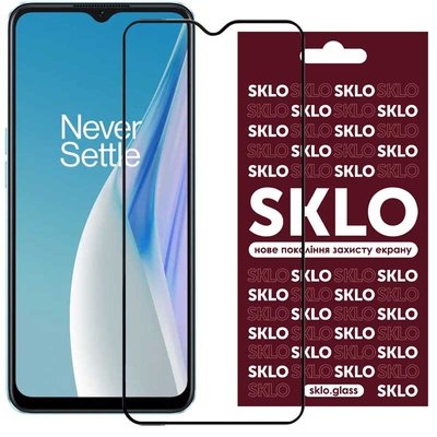 Захисне скло SKLO 3D (full glue) для OnePlus Nord N20 SE Чорний (260181) 260181 фото