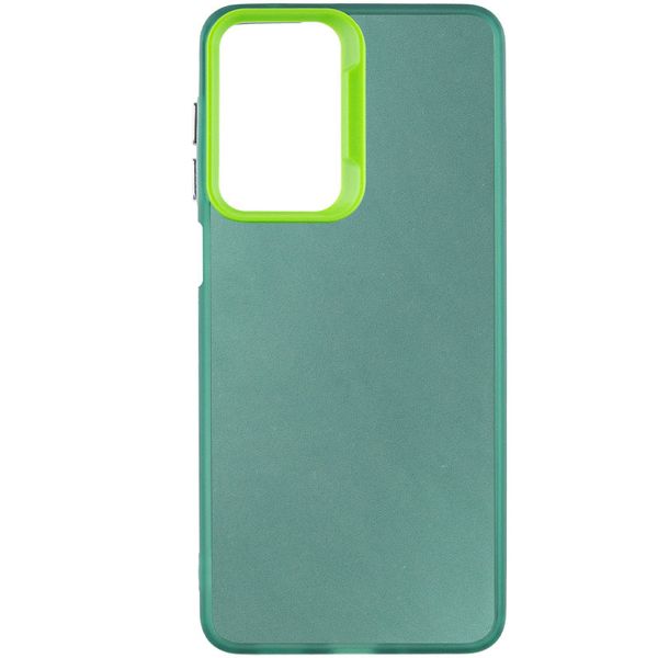 TPU+PC чохол Magic glow with protective edge для Samsung Galaxy A13 4G Green (264243) 264243 фото