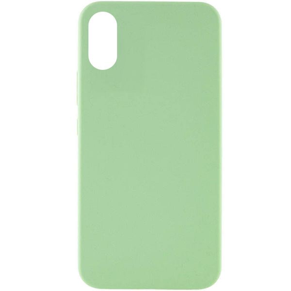 Чохол Silicone Cover Lakshmi (AAA) для Xiaomi Redmi 9C М'ятний / Mint (269806) 269806 фото