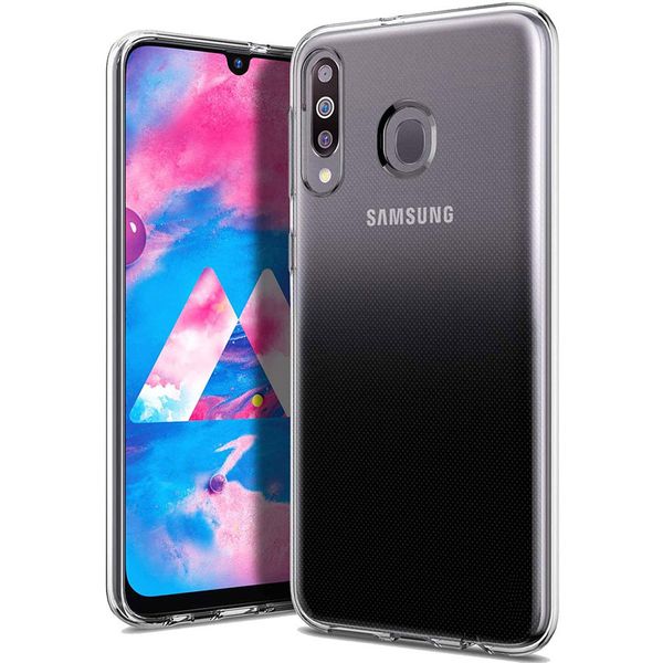 TPU чохол Epic Transparent 1,0mm для Samsung Galaxy M30 Безбарвний (прозорий) (129716) 129716 фото