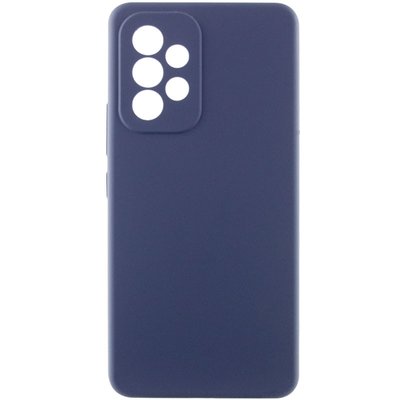 Чохол Silicone Cover Lakshmi Full Camera (AAA) для Samsung Galaxy A33 5G Темно-синій / Midnight blue (253078) 253078 фото