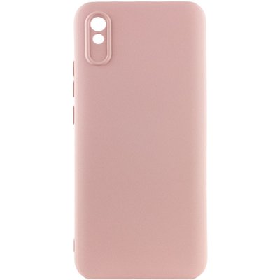 Чохол Silicone Cover Lakshmi Full Camera (AAA) для Xiaomi Redmi 9A Рожевий / Pink Sand (264047) 264047 фото