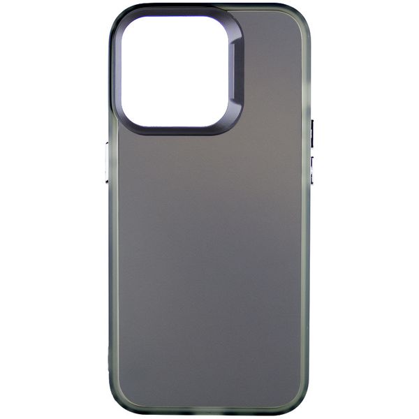 TPU+PC чохол Magic glow with protective edge для Apple iPhone 14 Pro (6.1") Black (264177) 264177 фото