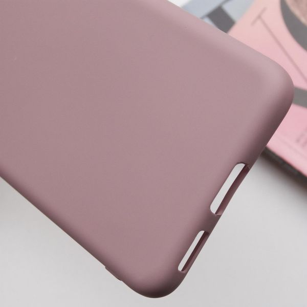 Чохол TPU GETMAN Liquid Silk Full Camera для Samsung Galaxy S21 Рожевий / Pink Sand (300930) 300930 фото