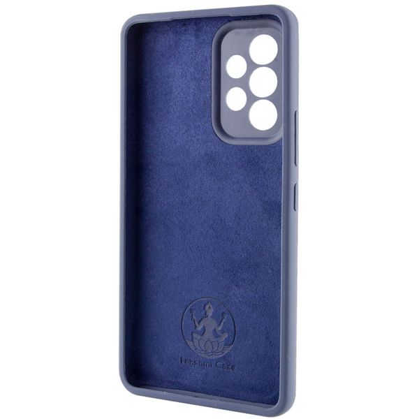 Чохол Silicone Cover Lakshmi Full Camera (AAA) для Samsung Galaxy A33 5G Темно-синій / Midnight blue (253078) 253078 фото