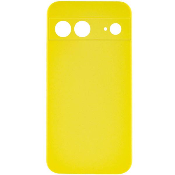 Чохол Silicone Cover Lakshmi Full Camera (AAA) для Google Pixel 7 Жовтий / Yellow (263641) 263641 фото