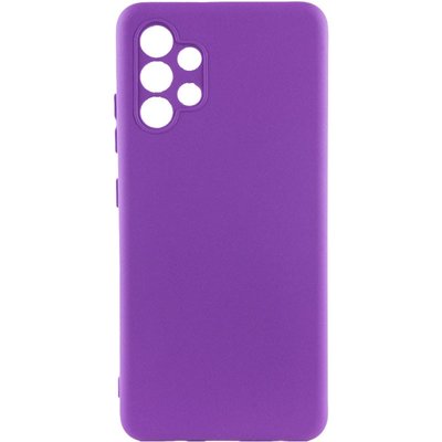 Чохол Silicone Cover Lakshmi Full Camera (A) для Samsung Galaxy A32 (A325F) 4G Фіолетовий / Purple (212372) 212372 фото