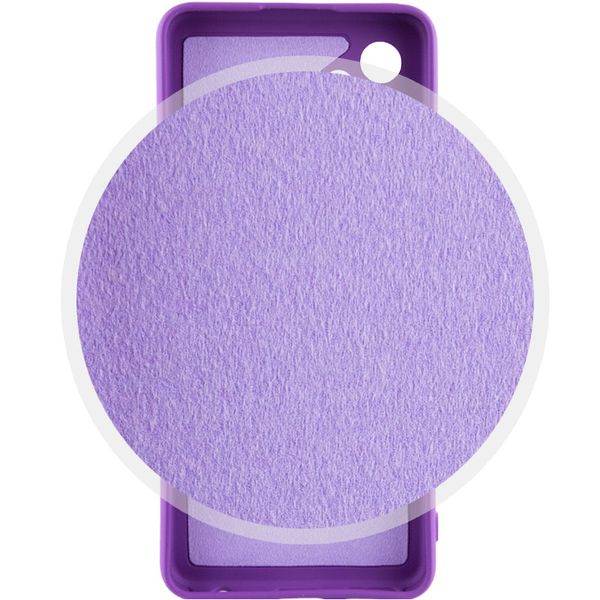 Чохол Silicone Cover Lakshmi Full Camera (A) для Samsung Galaxy A32 (A325F) 4G Фіолетовий / Purple (212372) 212372 фото