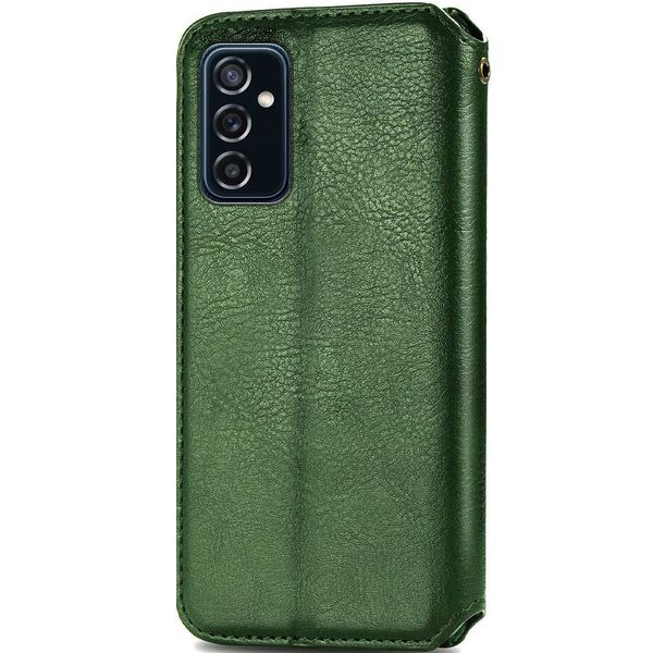 Шкіряний чохол книжка GETMAN Cubic (PU) для Samsung Galaxy M23 5G Зелений (217146) 217146 фото