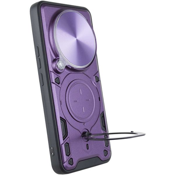 Удароміцний чохол Bracket case with Magnetic для Xiaomi 14 Ultra Purple (280185) 280185 фото