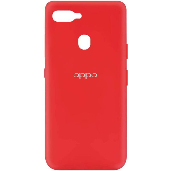 Чохол Silicone Cover My Color Full Protective (A) для Oppo A5s Червоний / Red (137887) 137887 фото