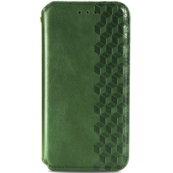 Шкіряний чохол книжка GETMAN Cubic (PU) для Samsung Galaxy M23 5G Зелений (217146) 217146 фото