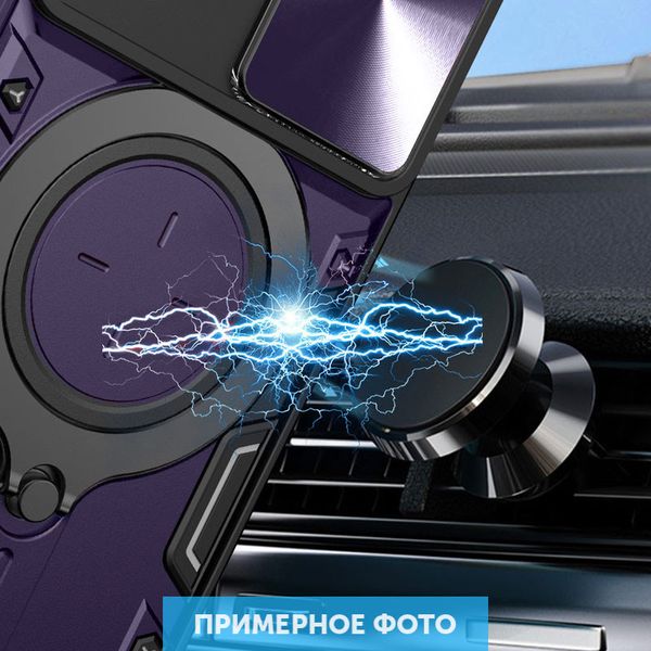 Удароміцний чохол Bracket case with Magnetic для Xiaomi 14 Ultra Purple (280185) 280185 фото