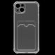 TPU+PC чохол Pocket Case для Apple iPhone 14 (6.1") Clear (270658) 270658 фото 3