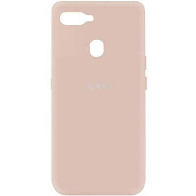 Чохол Silicone Cover My Color Full Protective (A) для Oppo A5s Рожевий / Pink Sand (137895) 137895 фото